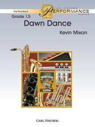 Dawn Dance Concert Band sheet music cover Thumbnail